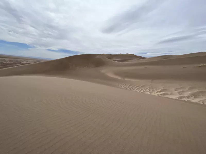 Tallest sand dunes in North America