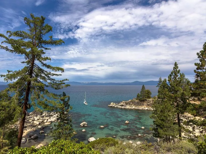 Secret Cove Beach, Lake Tahoe nude beach