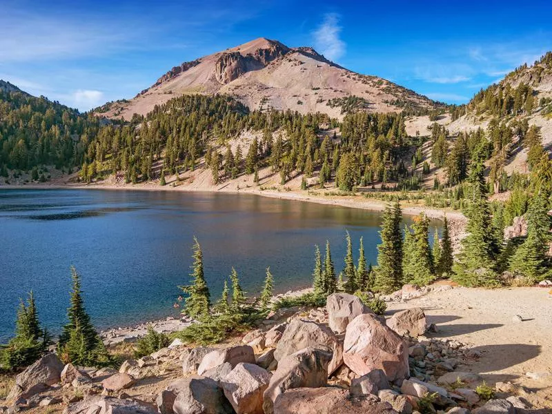 Lassen Volcanic lake