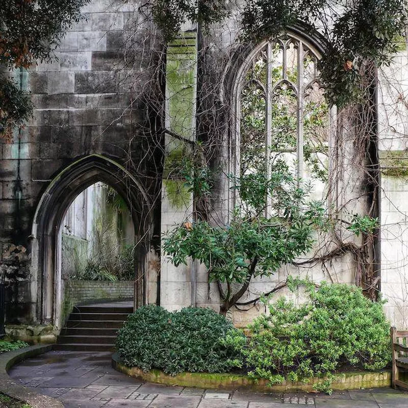 The Ruins of St. Dunstan-in-the-East