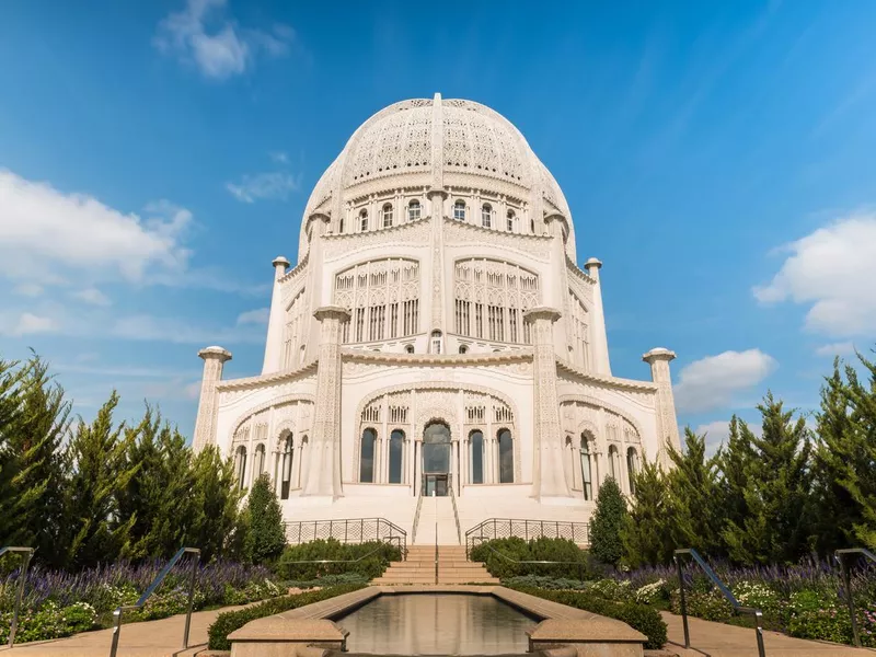 Bahai House of Worship in Wilmette, Illinois