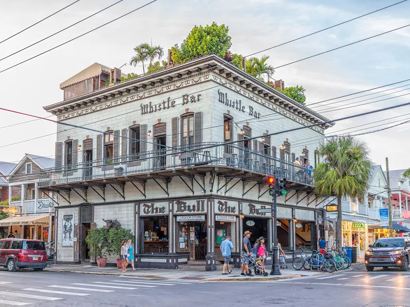 The Bull bar in Key West