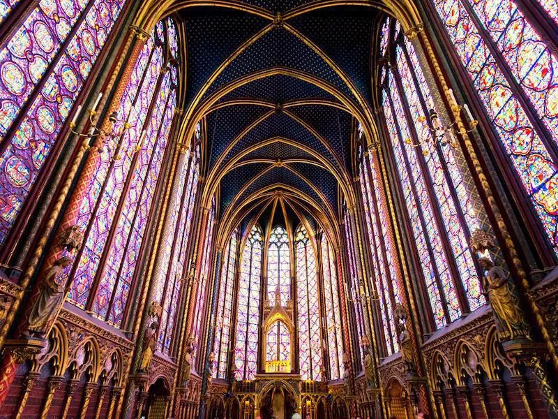 Sainte-Chapelle interior