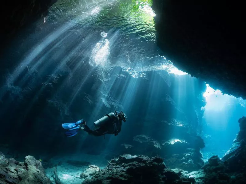 Scuba diving in Solomon Islands