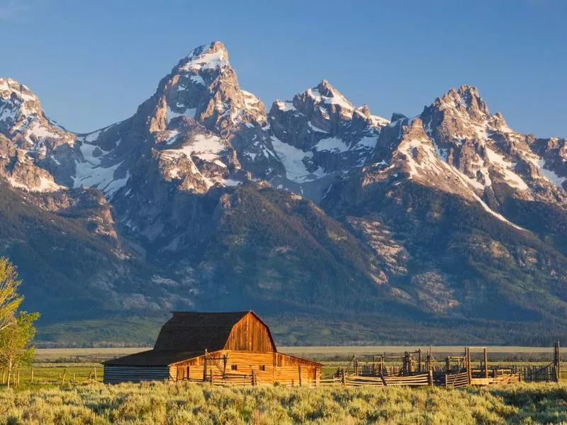 Moulton Barn Mormon Row at Grand Teton National Park