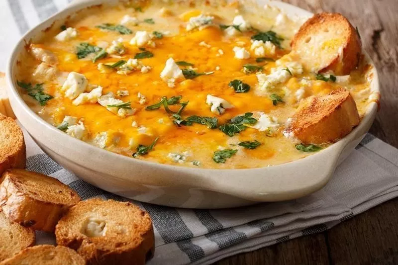 Buffalo chicken dip