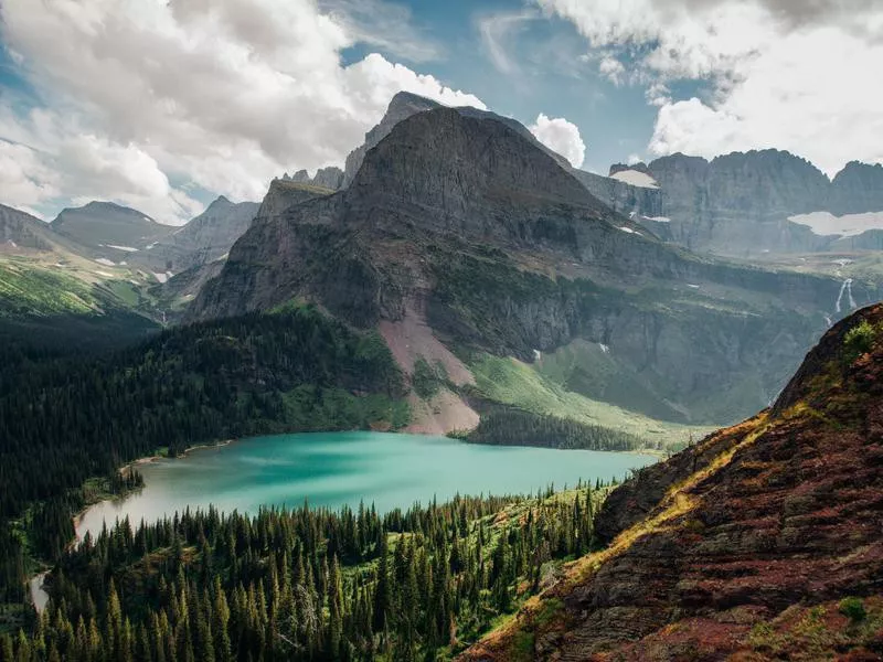 Glacier National Park lake