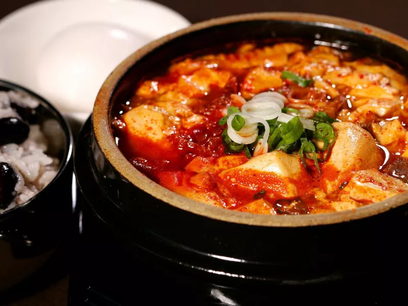 Genwa tofu soup