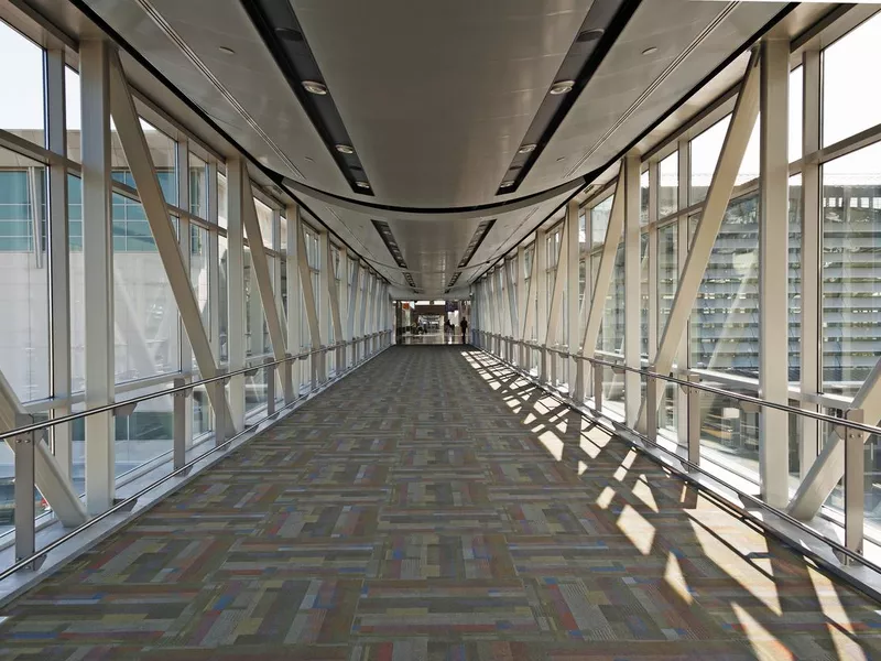 Sacramento International Airport Walkway