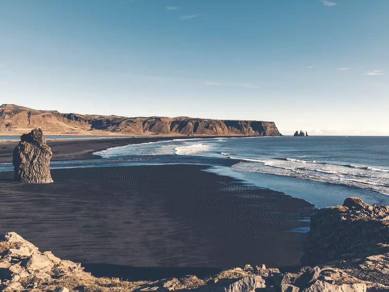 Arnardrangur Rock, Iceland