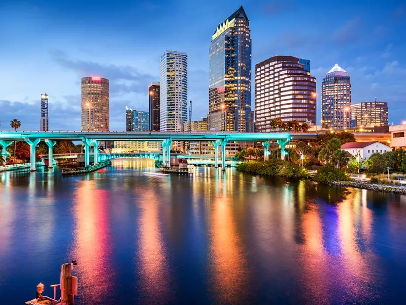 Downtown Tampa, Florida skyline