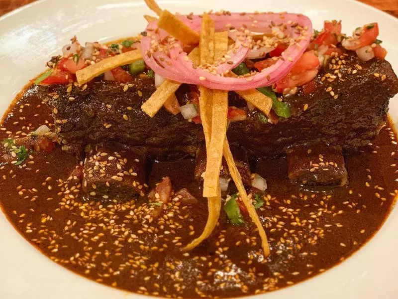 Braised buffalo short rib