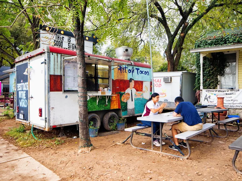 Austin, Texas, taco food truck