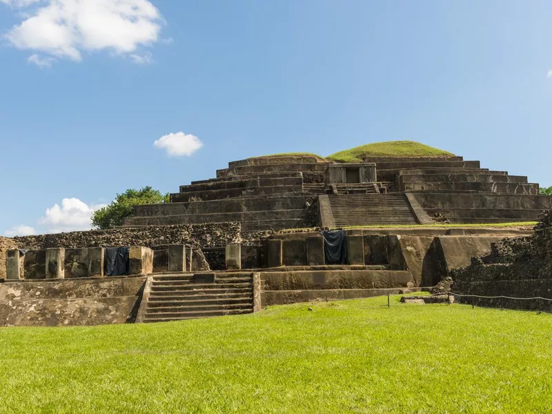 Tazumal Mayan ruins in El Salvador