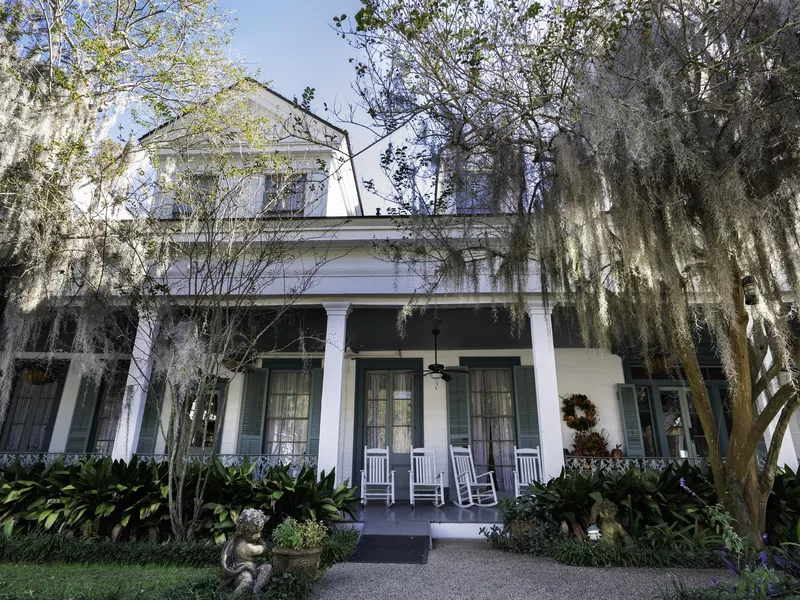 Backside of Myrtles Plantation