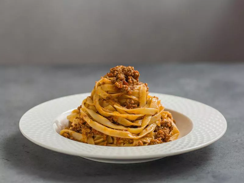 Tagliatelle al ragu alla Bolognese