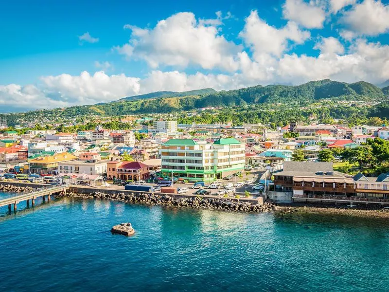 Harbor in Dominica