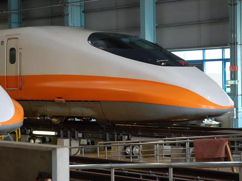 THSR 700T train in Taiwan