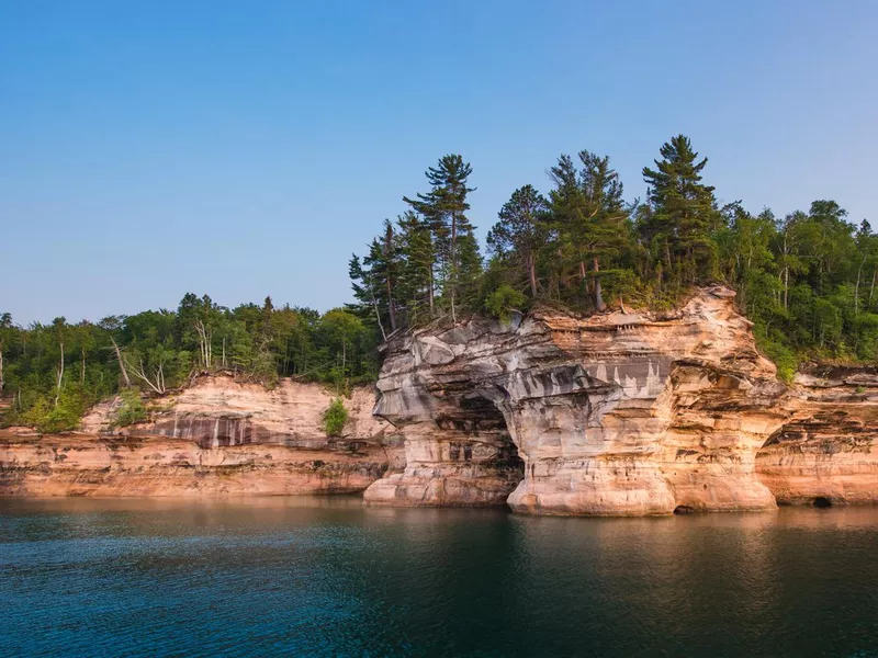 Indian Drum at Pictured Rocks Michigan