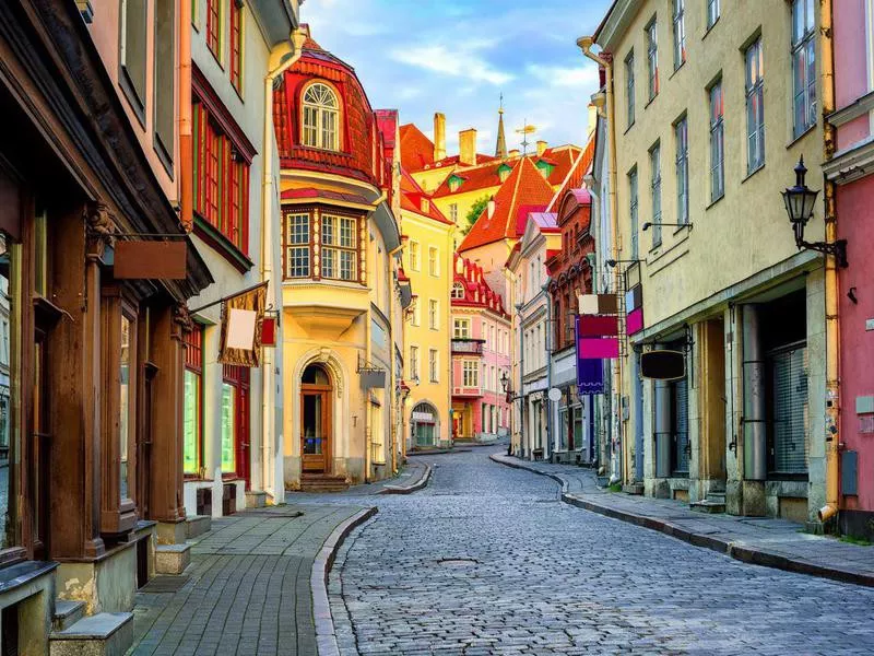 Old town of Tallinn, Estonia