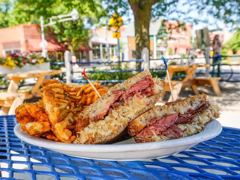 Sandwich at Monty's Blue Plate Diner in Madison