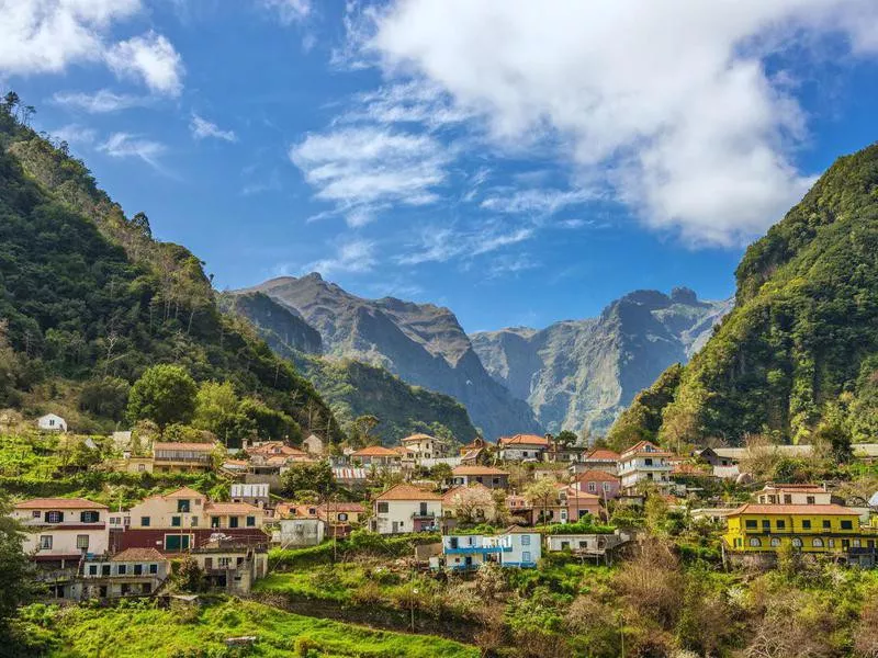 Parque Natural do Ribeiro Frio, Madeira, Portugal