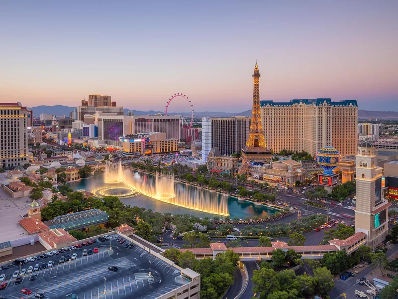 Las Vegas Strip in Nevada