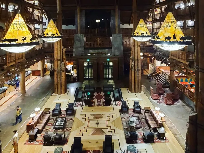 Interior of Copper Creek Village Cabins