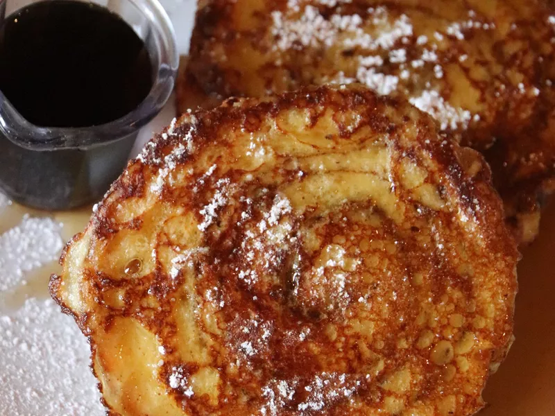 Cinnamon rolls at Mimi’s Bistro + Bakery