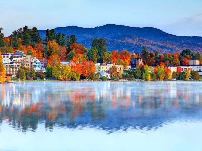 Autumn in Lake Placid, New York