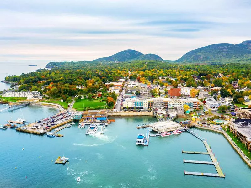 Bar Harbor coast