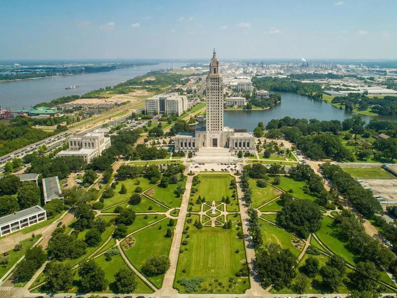 baton rouge panoramic view