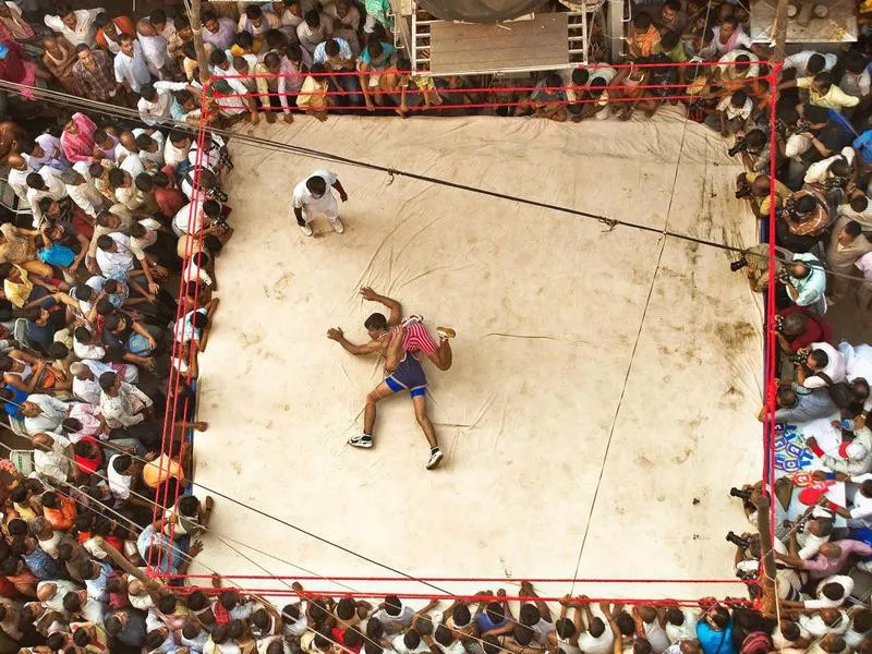 Wrestling in India