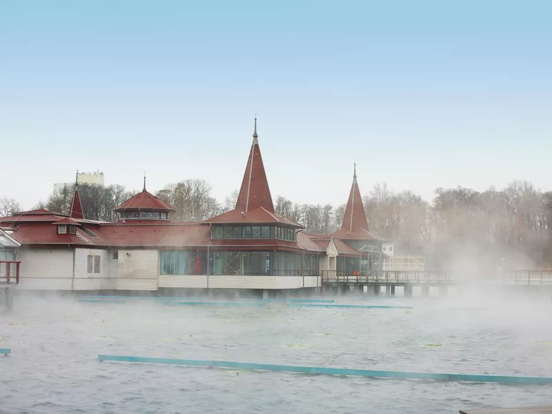 The famous Heviz lake