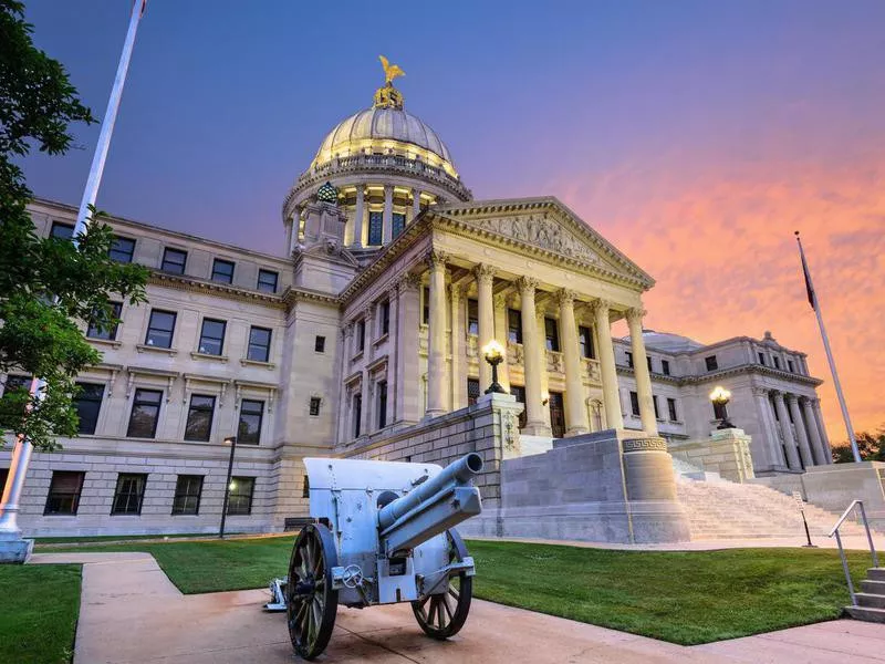 Mississippi state capitol in jackson