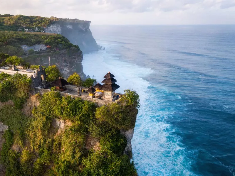 Uluwatu Temple in Bali, Indonesia