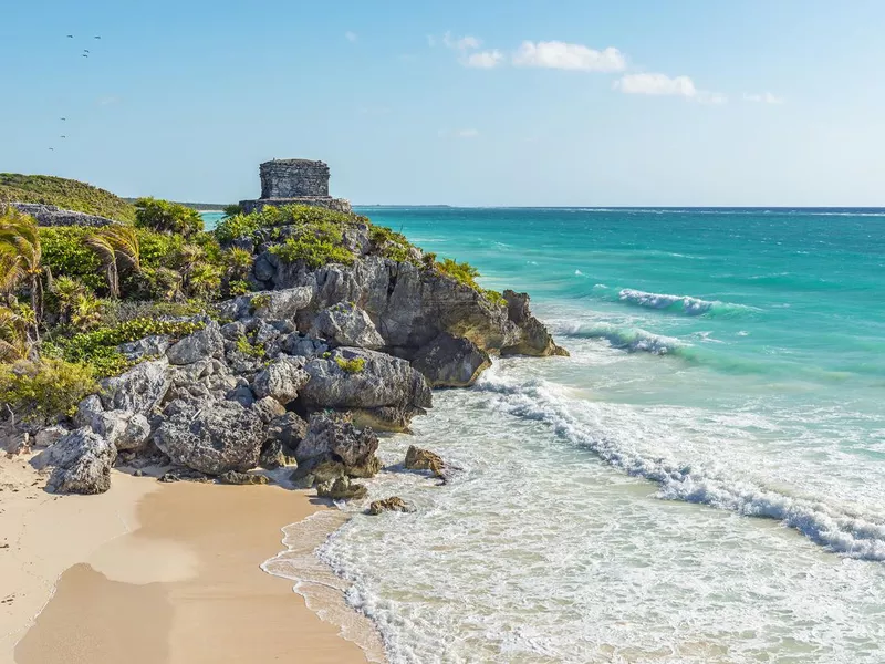 Tulum Ruins and Beach, Yucatan, Mexico