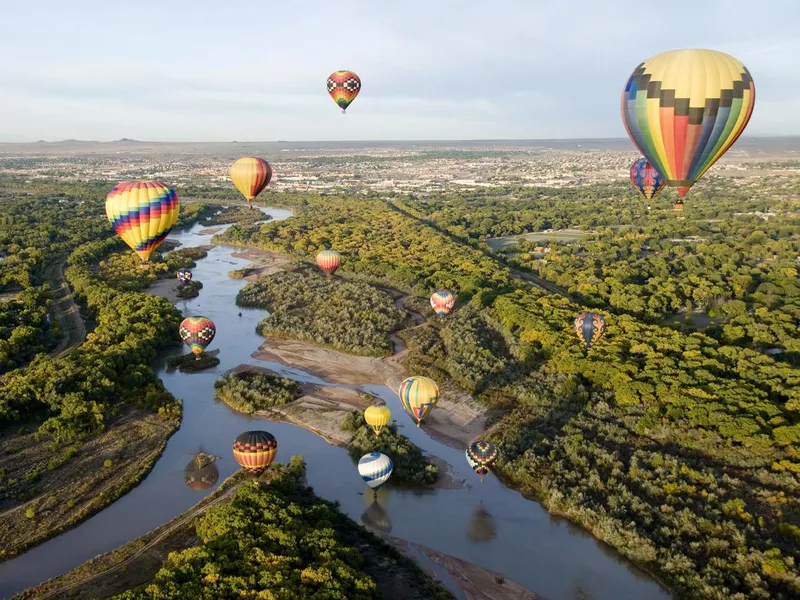 Drifting Over the River