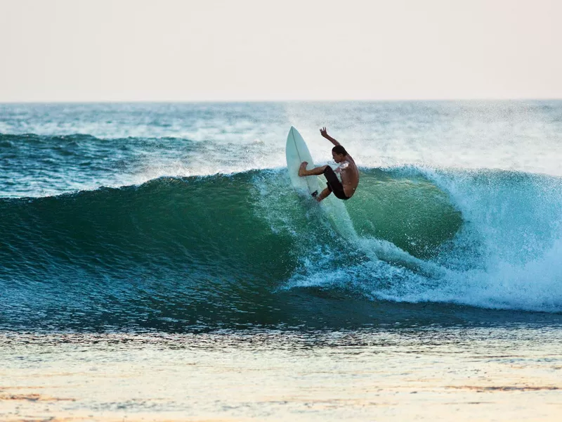 Surfing in Costa Rica