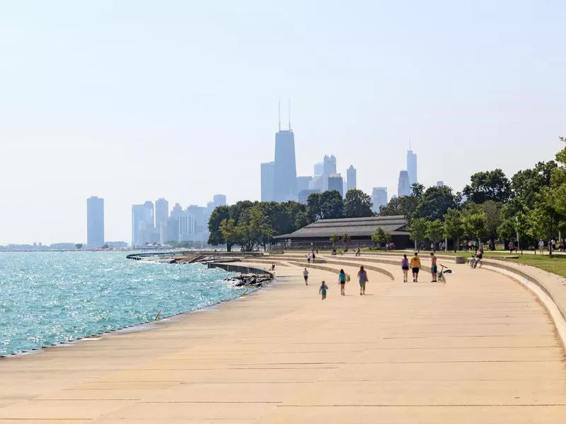 Chicago beachfront