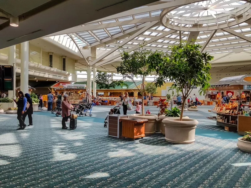 Atrium At Orlando International Airport