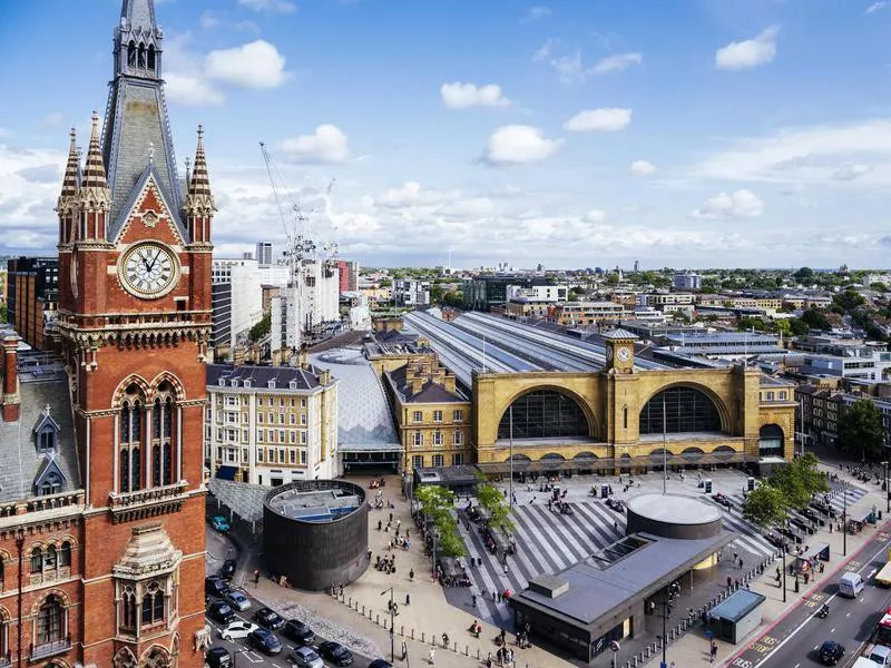 Kings Cross Station in London