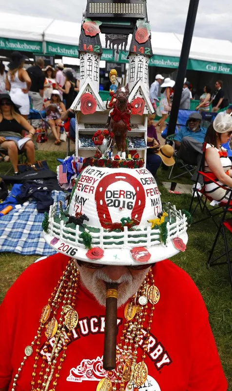 Handmade Kentucky Derby hat