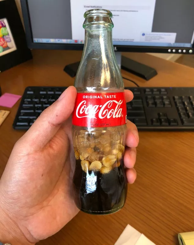 Peanuts in Coke