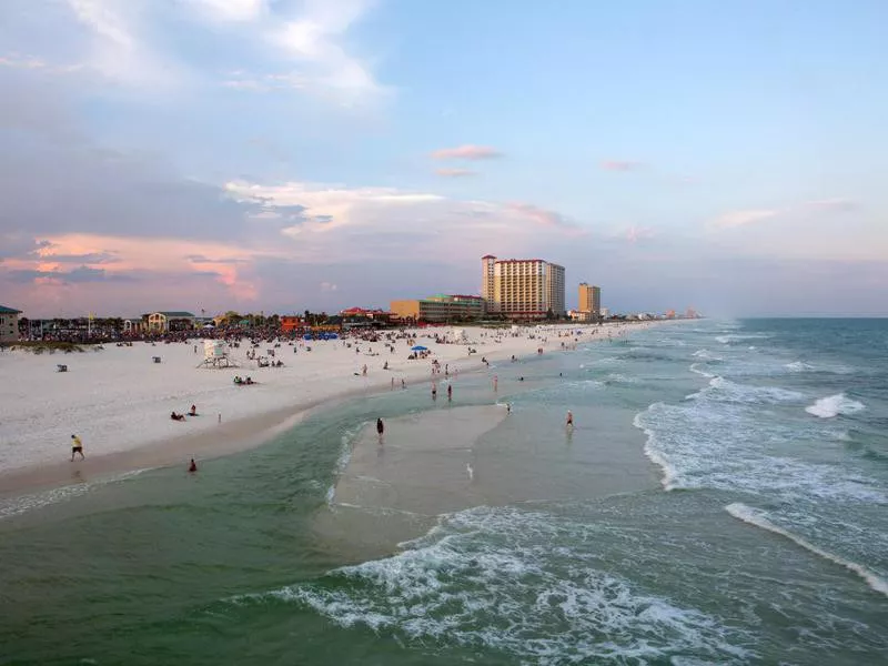 Sunset on Pensacola beach