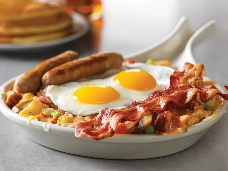 Breakfast skillet at Village Inn