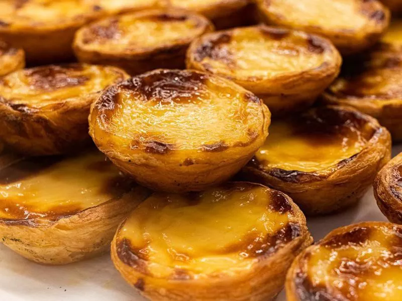 Portuguese custard tarts