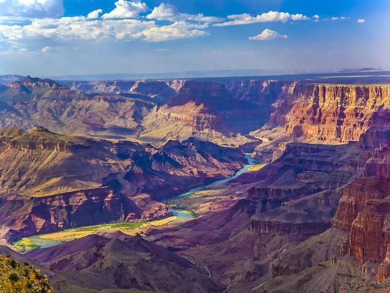 Grand canyon at sunrise