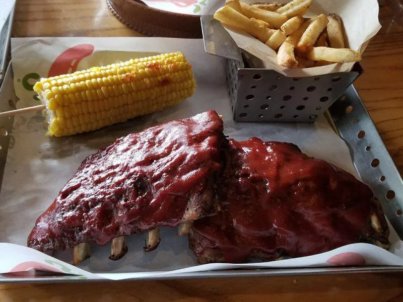 Chilis' BBQ ribs