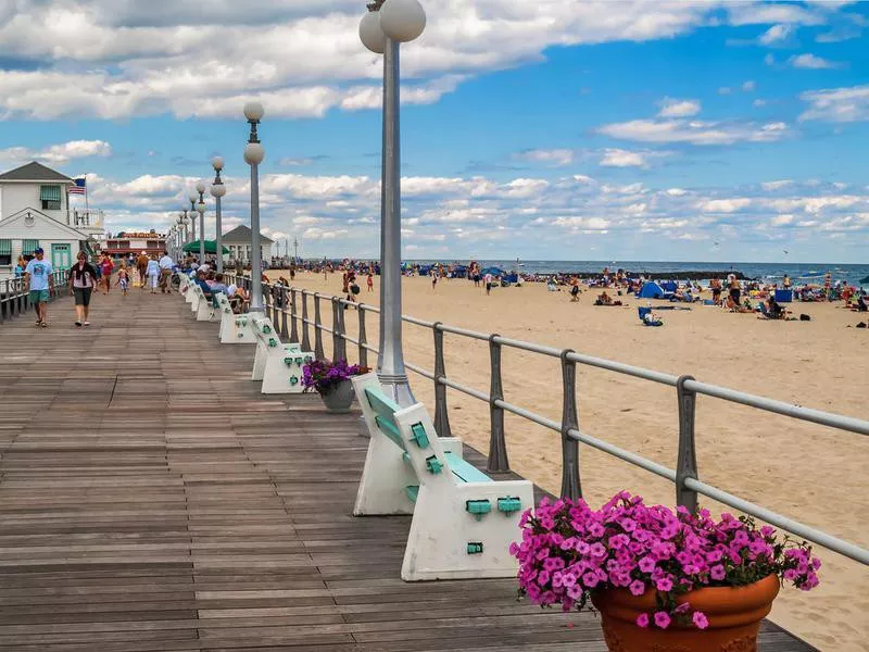 Boardwalk in Avon-by-the-Sea